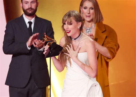 did taylor swift snub celine dion|Taylor Swift grammys song.